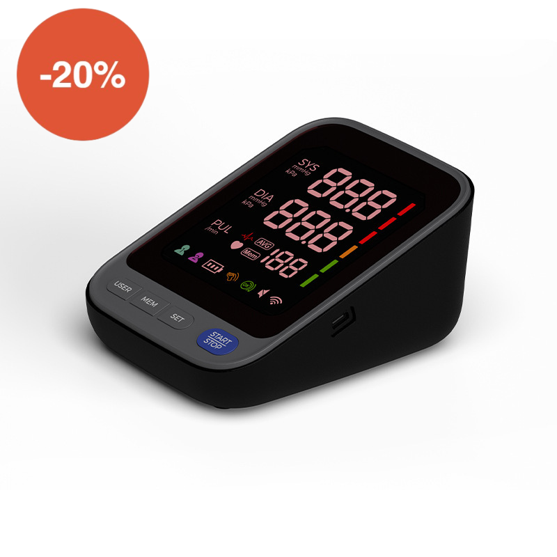 Quick Response Blood Pressure Monitor With Easy-fit Cuff